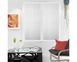 Omgoods - Soleil d'ocre Maelis Gordijnen - 60 x 160 cm - Wit - Set van 1