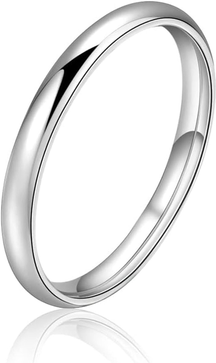 2 mm voorsteekring zilver 925 sterling dunne filigraan stapelringen