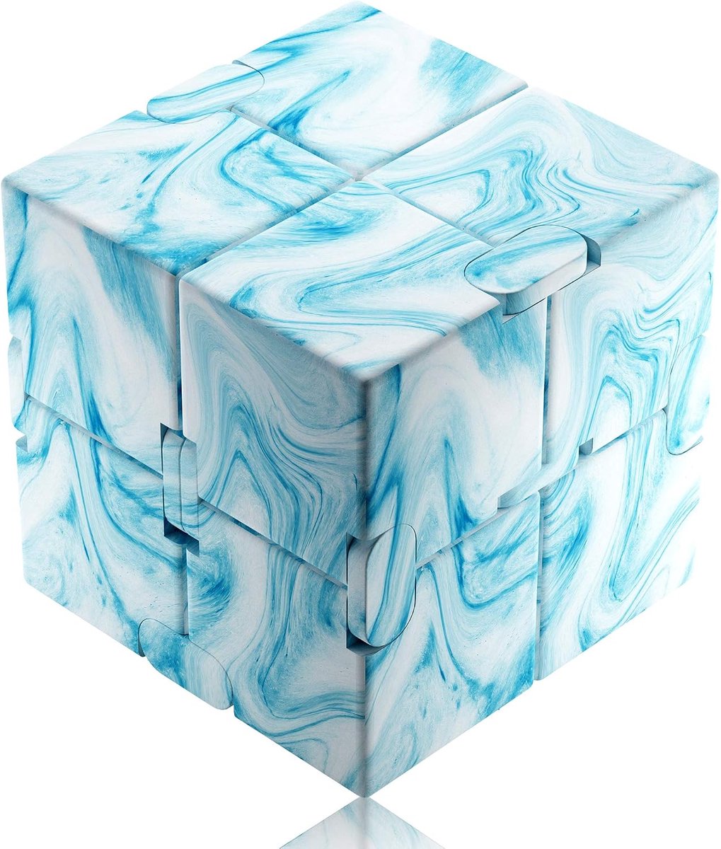 Infinity Cube Fidget Cube Toy geschikt voor volwassenen en kinderen, Fidget Finger Toy Stress en Angst verlichting, doden tijd Fidget Toys Infinite Cube geschikt voor kantoorpersoneel