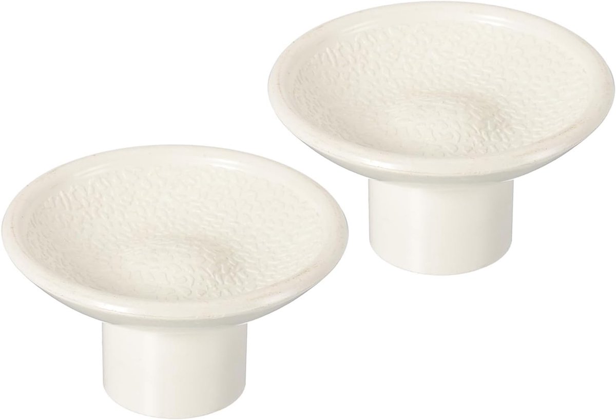 Tweevoudige deurbeslag, 2 stuks 2,8 inch dubbelgevouwen deurtrekknop kastknoppen tweevoudige kastdeur hardware reparatie deel kit voor opvouwbare kast schuifdeur, wit