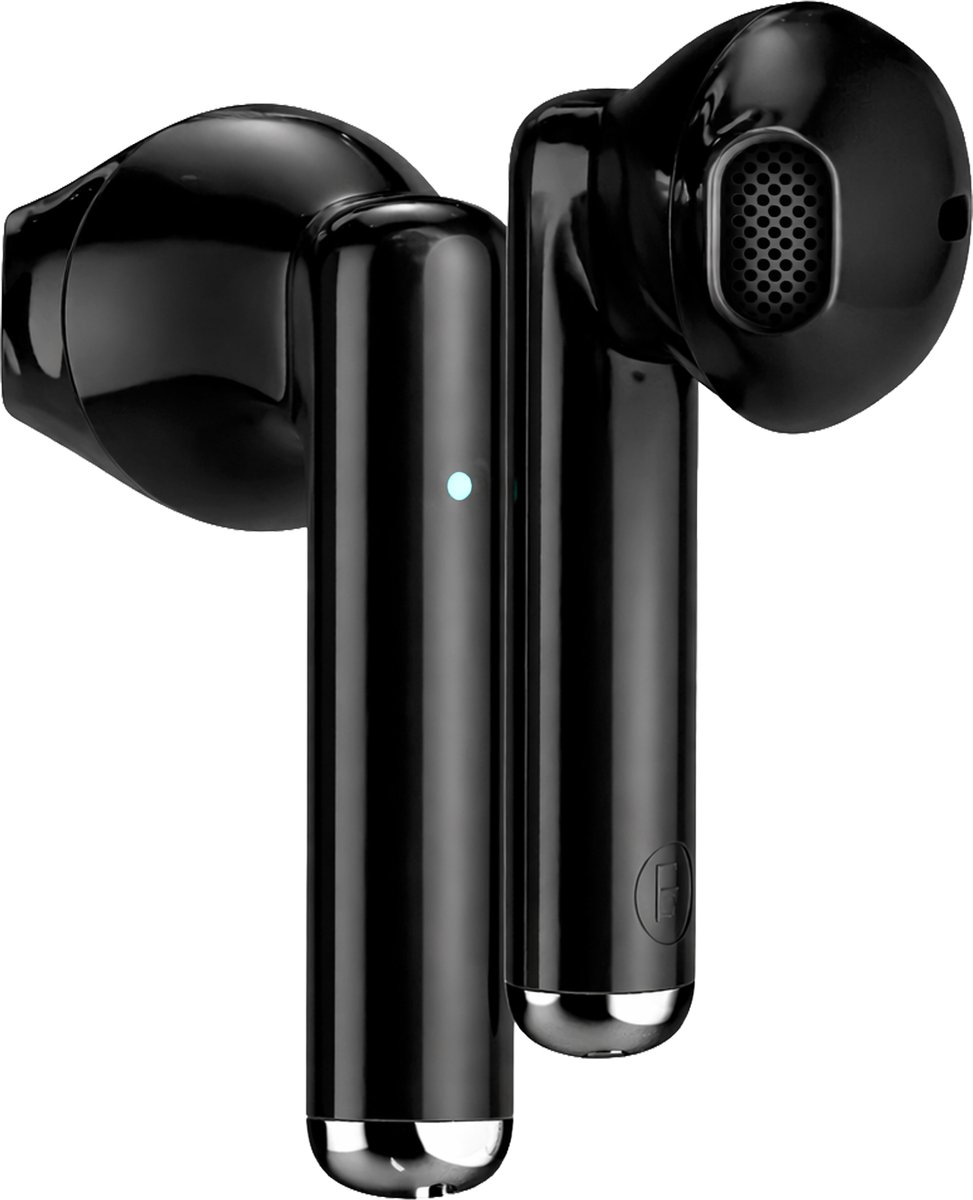 Phreeze EarBuds 2 - Bluetooth Oordopjes - Earbuds - Volledig Draadloze Oordopjes - Oortjes voor Draadloos Muziek Luisteren, Bellen & Sporten - Zwart
