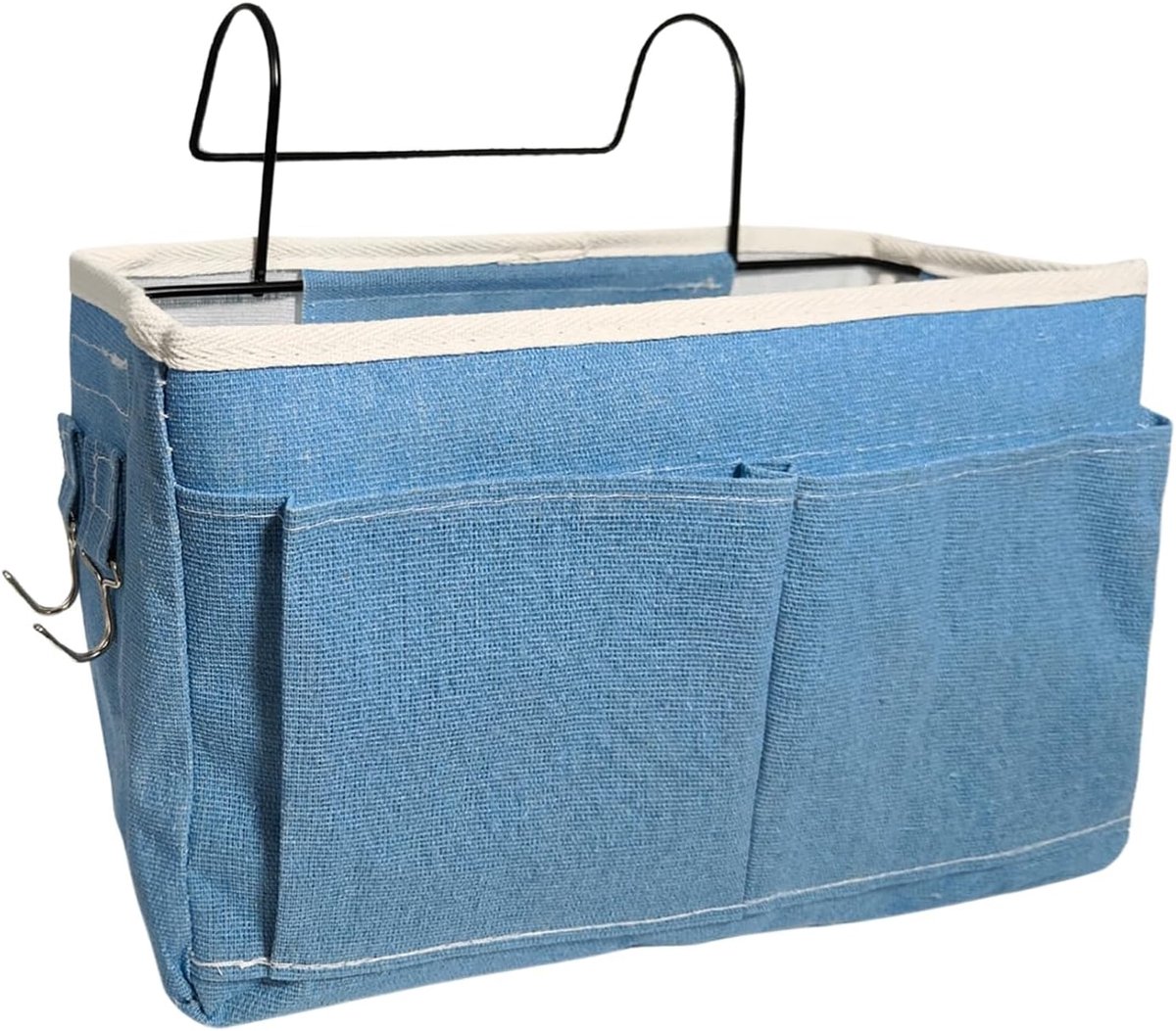 bedtas met ophanghaken, hangtas, hoogslaper, opbergtas voor boek