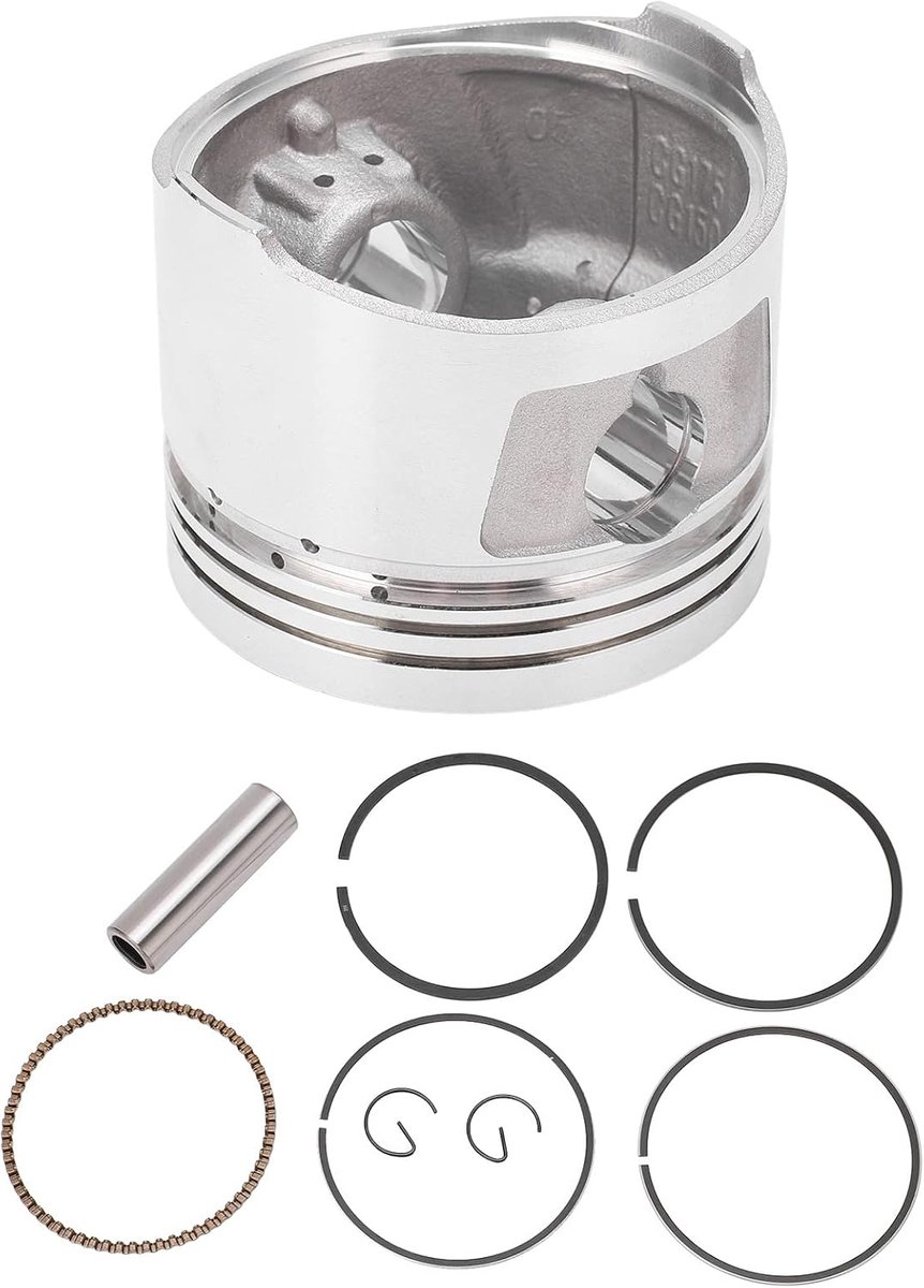 Zuiger Kit, 62mm Zuigerveer Kit Metaallegering Motorfiets Vervangende