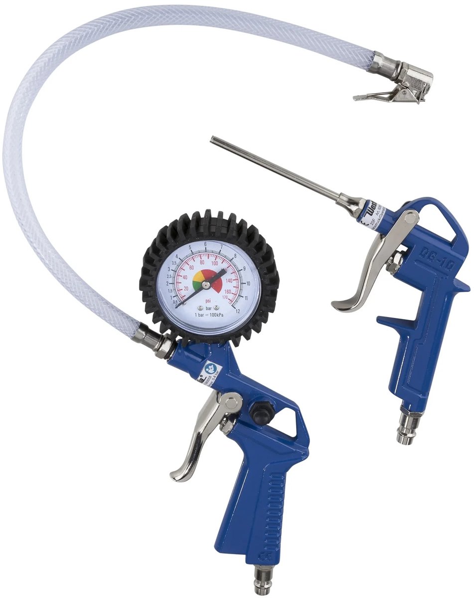 Westfalia Perslucht gereedschap set, 13 stuks