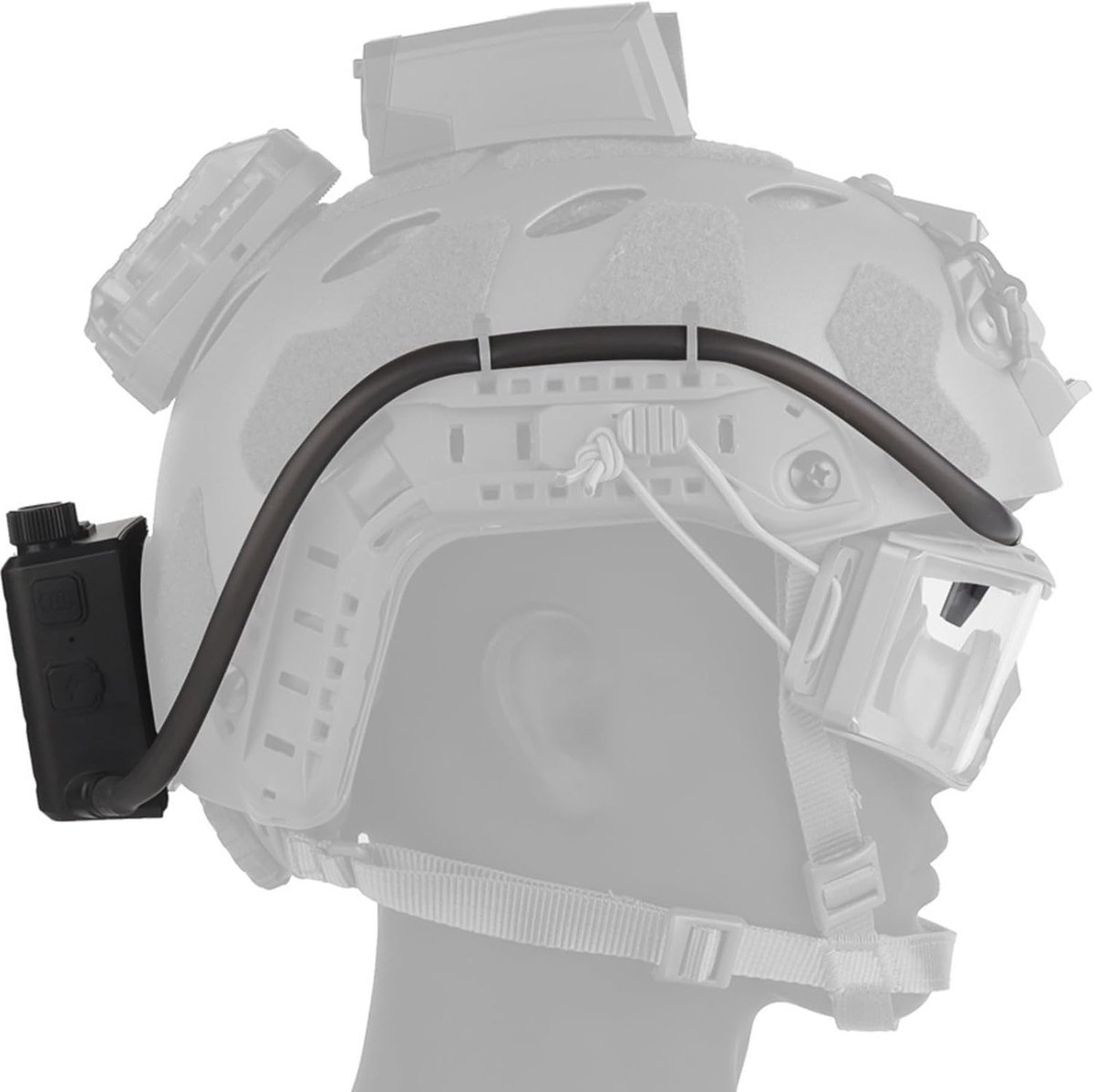 Defog-ventilator voor brillen met verstelbare knop, turboknop