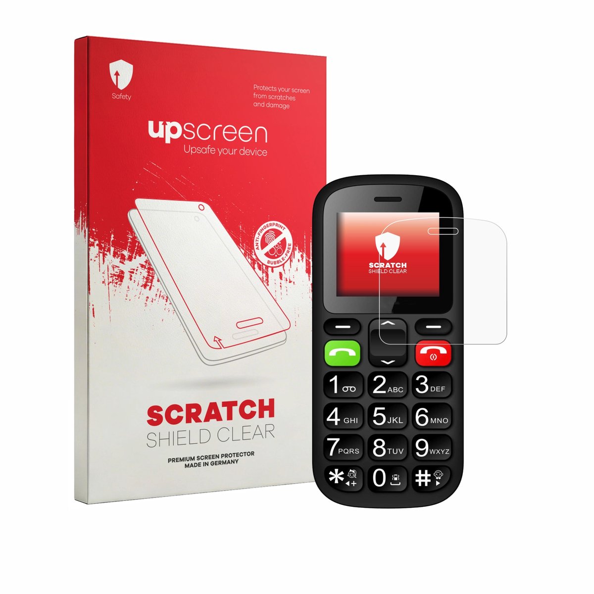 upscreen - Screenprotector voor artfone CS181 - Folie Beschermfolie transparant