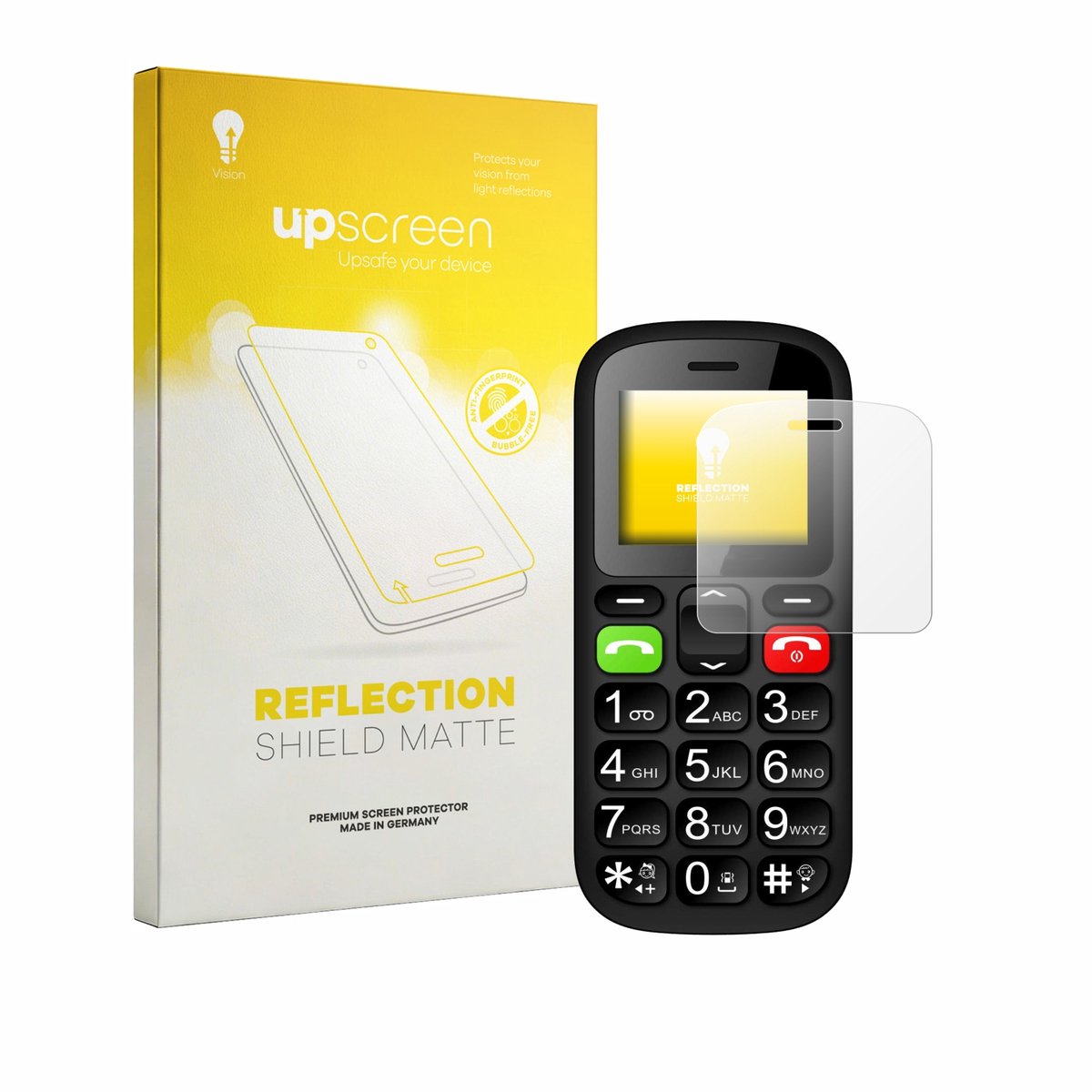 upscreen - Screenprotector voor artfone CS181 - Folie Beschermfolie anti glare matte