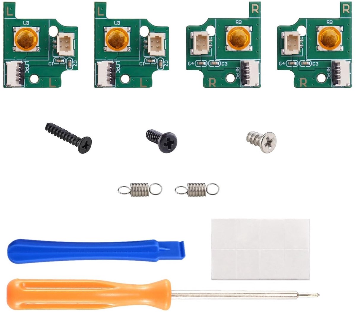 eXtremeRate Back Paddles PCBA Bordset voor ps5 Edge Controller, Vervangbare Interne LB/RB Knoppen Schakelmodule Reparatie-Onderdelen voor ps5 Edge Back Buttons – GEEN Paddles Inbegrepen