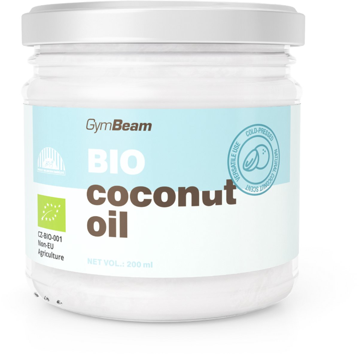GymBeam BIO Virgin Kokosolie 200 ml