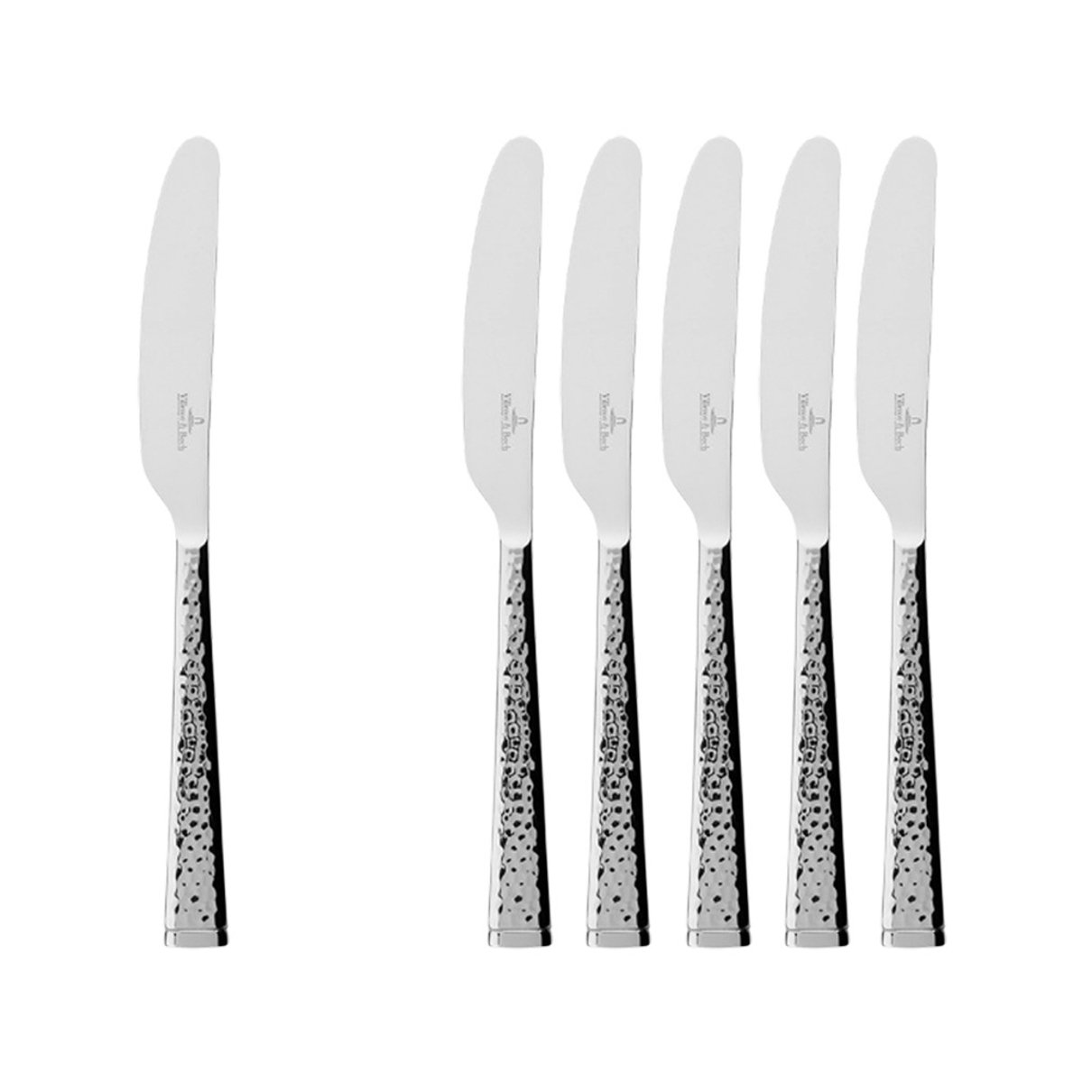 Tafelmesser Blacksmith 231 mm Set van 6