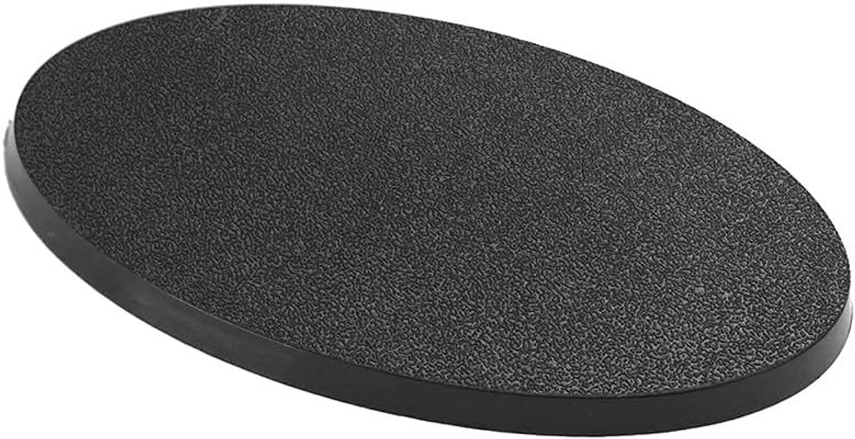 MB660 20 x 60x35mm Ovale Basis Plastic Basis Voor Miniatuur Oorlogsspellen.