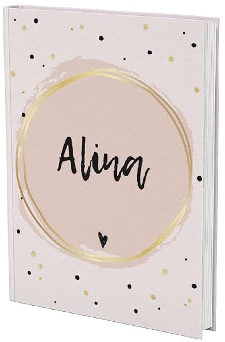 Notizbuch: Personalisiertes Buch für Alina. Auch als Tagebuch oder Schreibheft geeignet. Als Geschenk für alle Frauen oder Mädchen perfekt.