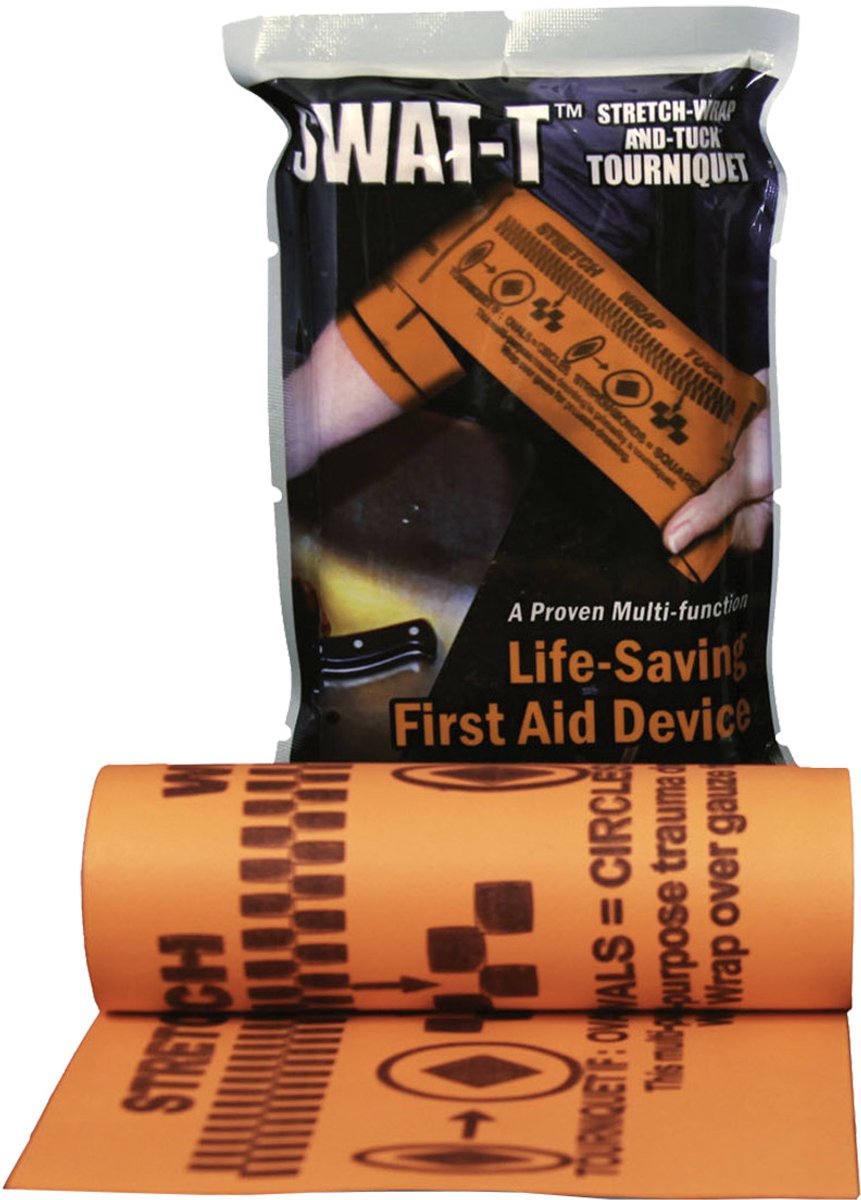 SWAT-T Rescue – SWAT-T Reddings-tourniquet - Stretch, Wrap and Tuck