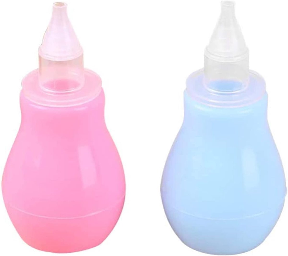 2 Stuks Pasgeboren Neusaspirators Herbruikbare Baby Neusreinigers Veilige Baby Neus Unblocker voor Pasgeborenen Peuters - ShopVlot
