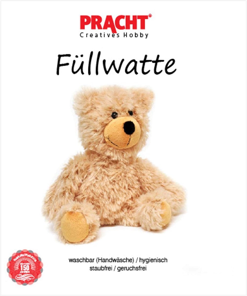 Wattenvulling 300 g - wit - wasbaar en hygiënisch - ideaal voor knuffels en kussens - SnelShoppen