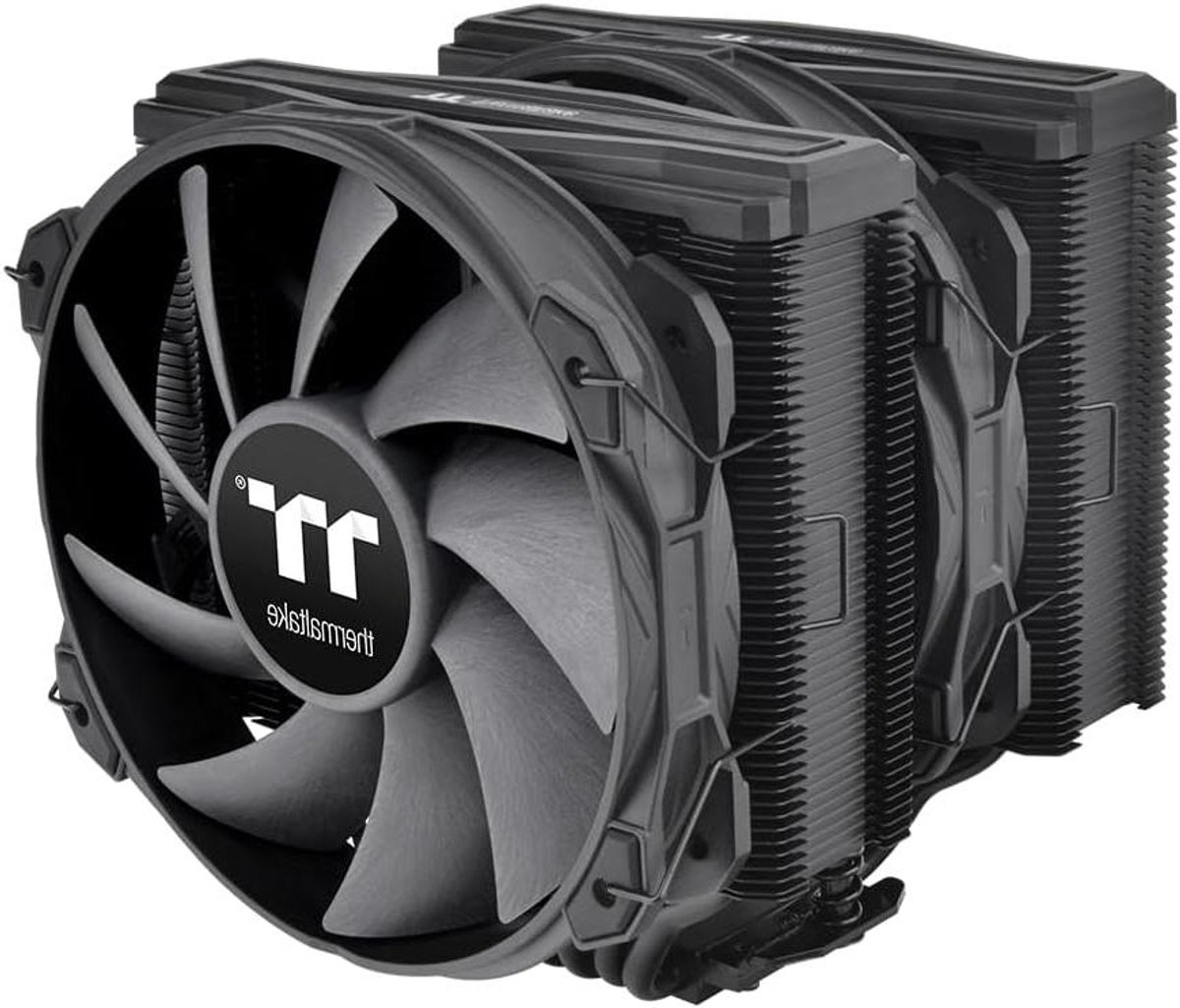 CPU Koeler - Luchtkoeler PC - Processor Koelen - Dubbele Toren - 140mm Ventilatoren - Zwart