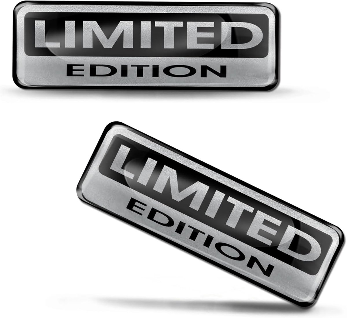 3D-gelstickers silicone 2 x - Limited Edition - auto/motorfiets/fiets - creatieve versiering - ShopVlot