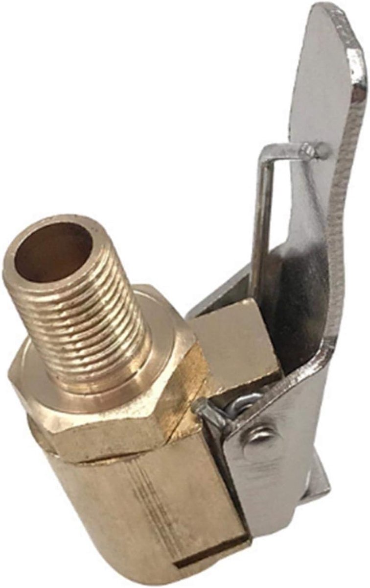 Bandenventiel snelontgrendelingsadapter - messing connector - voor autoluchtpomp - eenvoudig te gebruiken - SnelShoppen
