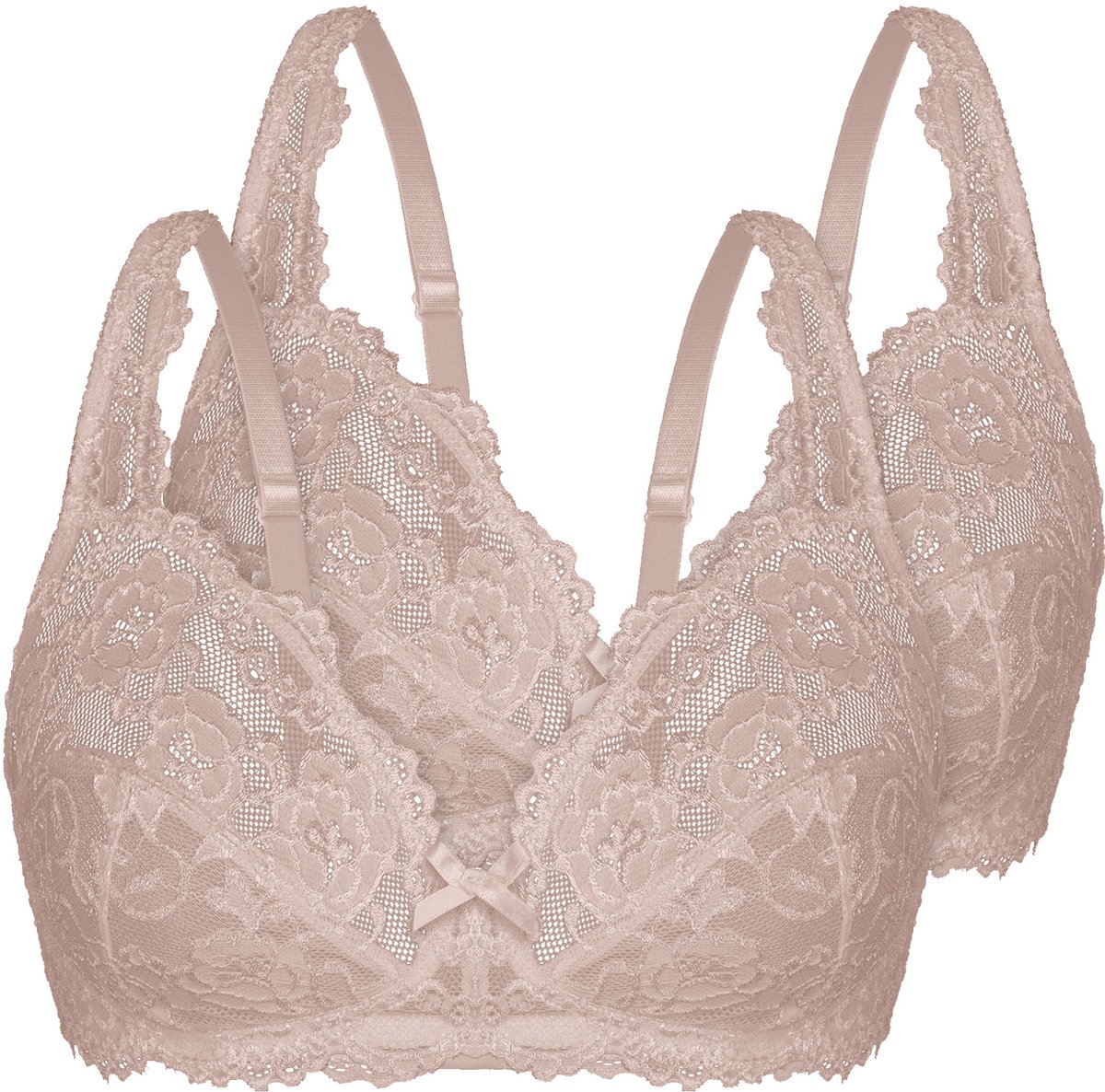 2-pack Soft-bh Classic Lace
