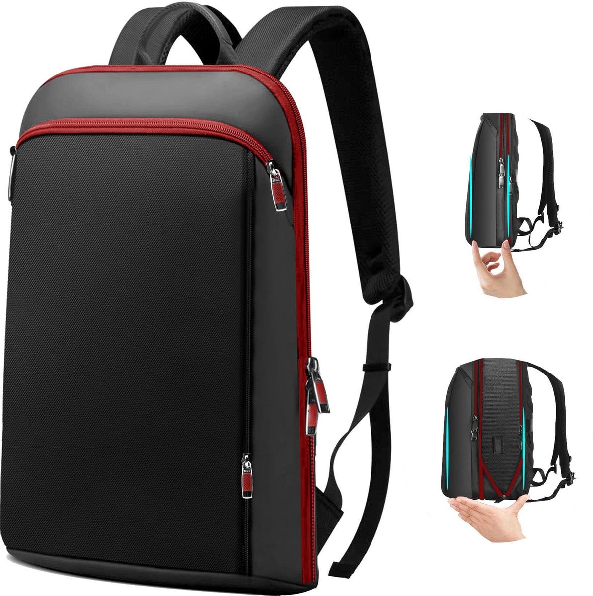 Omgoods - Slimme en Uitschuifbare Laptop Backpack voor 16 inch