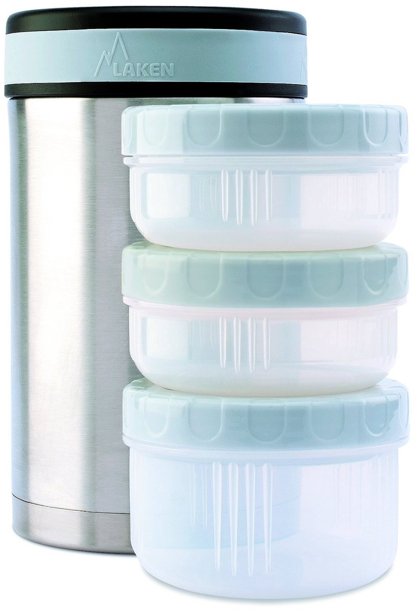 Omgoods - Thermid Thermosfles 1.5L met Hermetische Containers