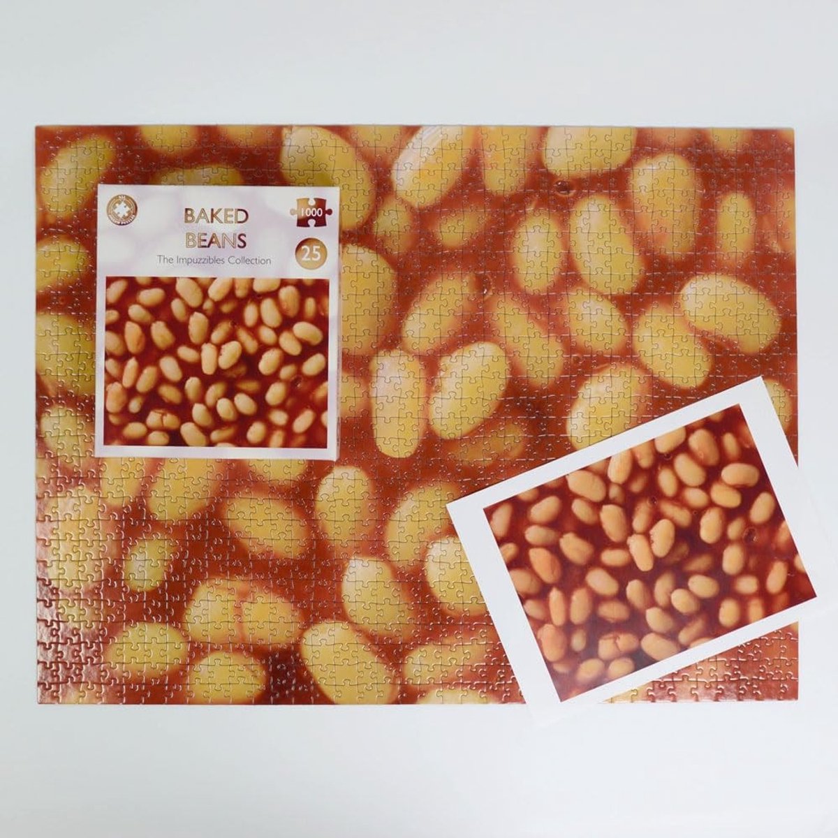 Omgoods - 1000-Piece Baked Beans Puzzel - Uitdagende Puzzel voor Volwassenen
