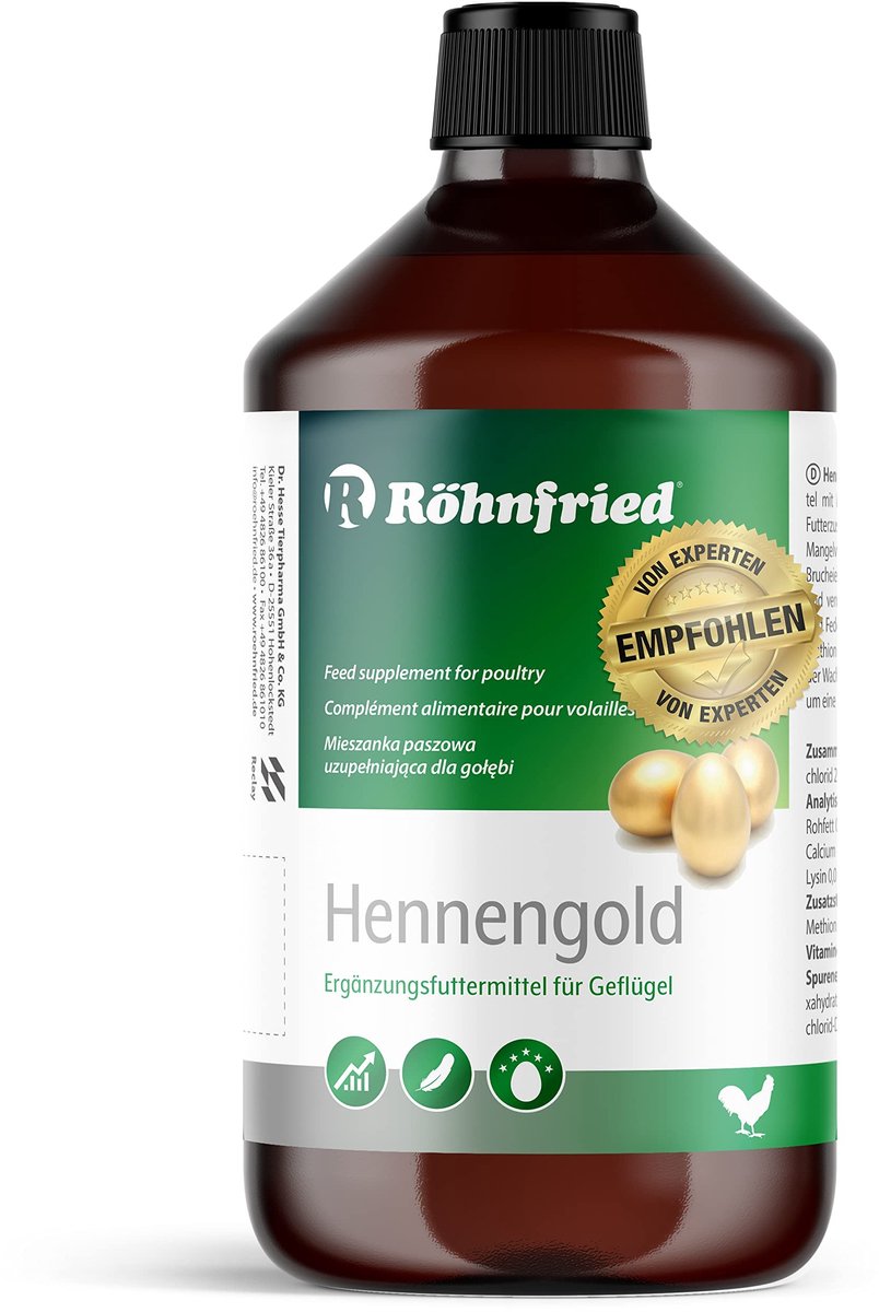 Omgoods - Hennengold Voedingssupplement voor Kippen, 1000 ml