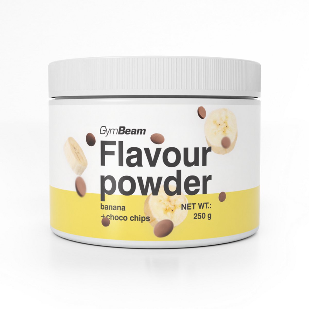 GymBeam Smaakpoeder 250 g banaan met choco chips