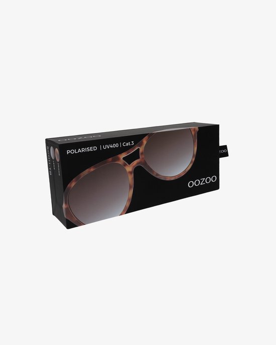 OOZOO Sunglasses - bruine tortoise zonnebril - SG011-TB van Oozoo Sunglasses — afbeelding 4