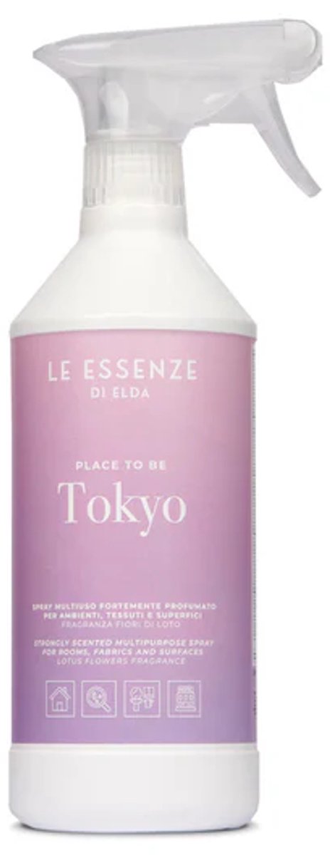 Le Essenze di Elda Allesreiniger Tokyo Spray 750 ml – Krachtige Multifunctionele Reiniger met Luxe Geur