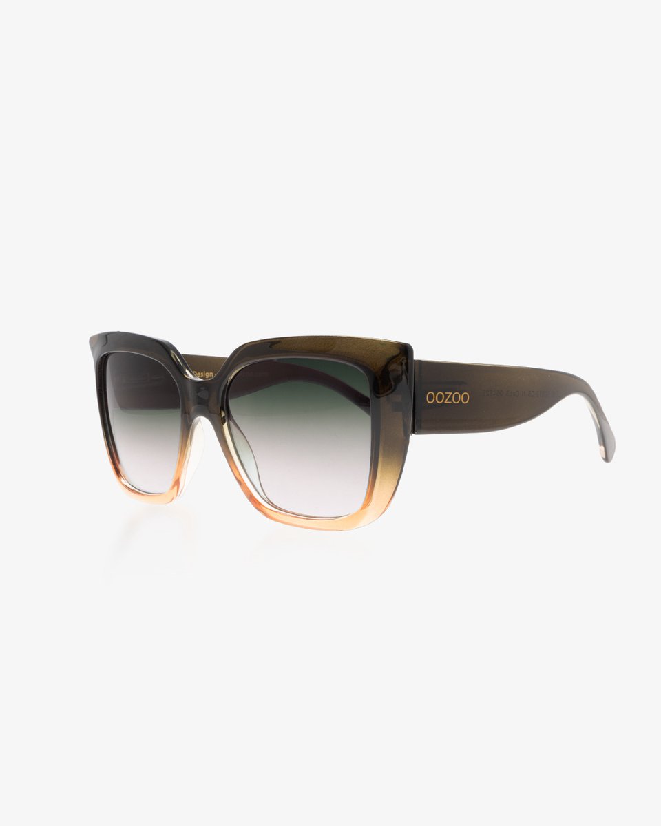 OOZOO Sunglasses - donkergroen/licht roze zonnebril - SG012-GS