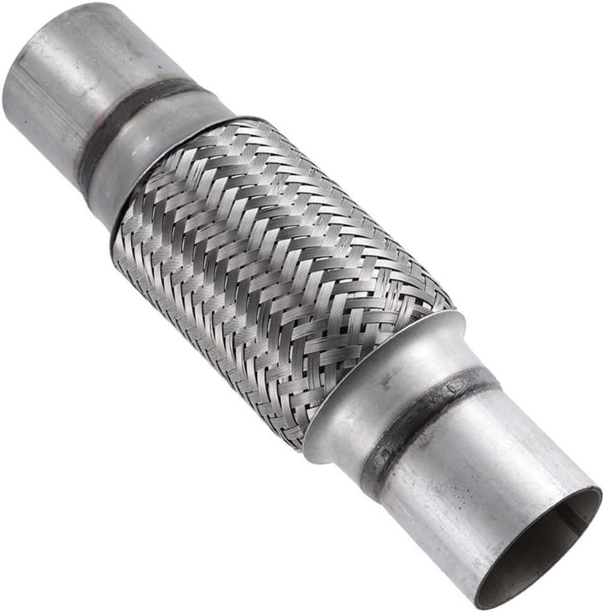 Flexibele Uitlaatbuis 55mm X 150/250mm - RVS Reparatiebuis voor Uitlaatverbindingen, Flexibele Slang en Uitlaatconnector