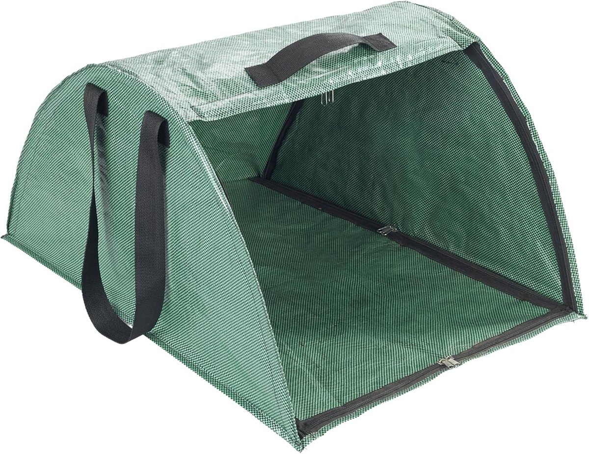 Bladverzamelaar XL, groen, kunststof, glasvezel, 50x35x75 cm