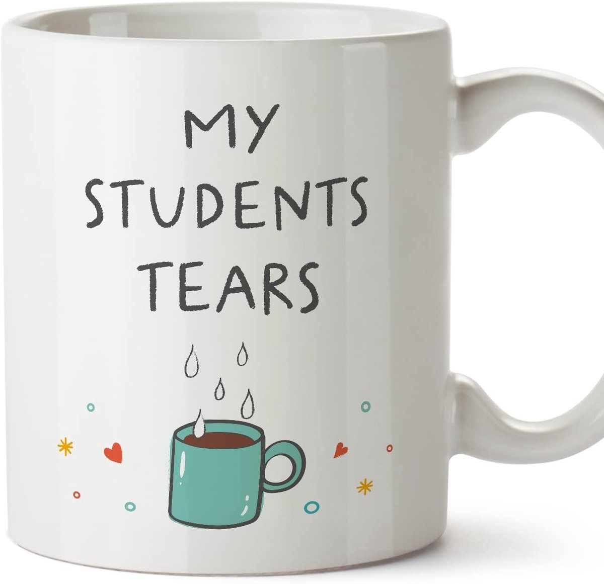 Tassen/Becher met tekst voor Leraar - In het Engels - My students