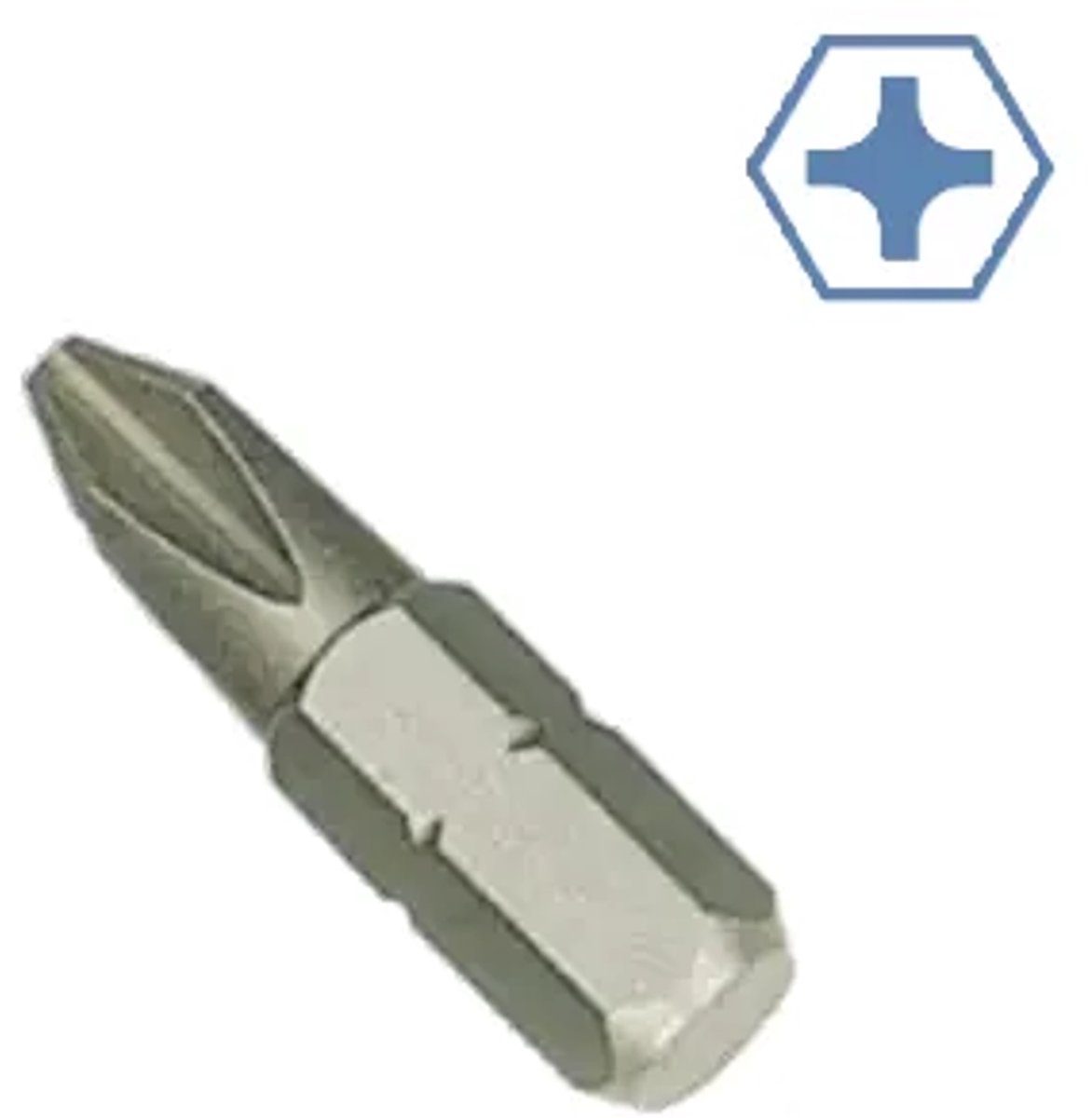 PH3-kruiskopbit van S2-staal met 1/4 inch aansluiting