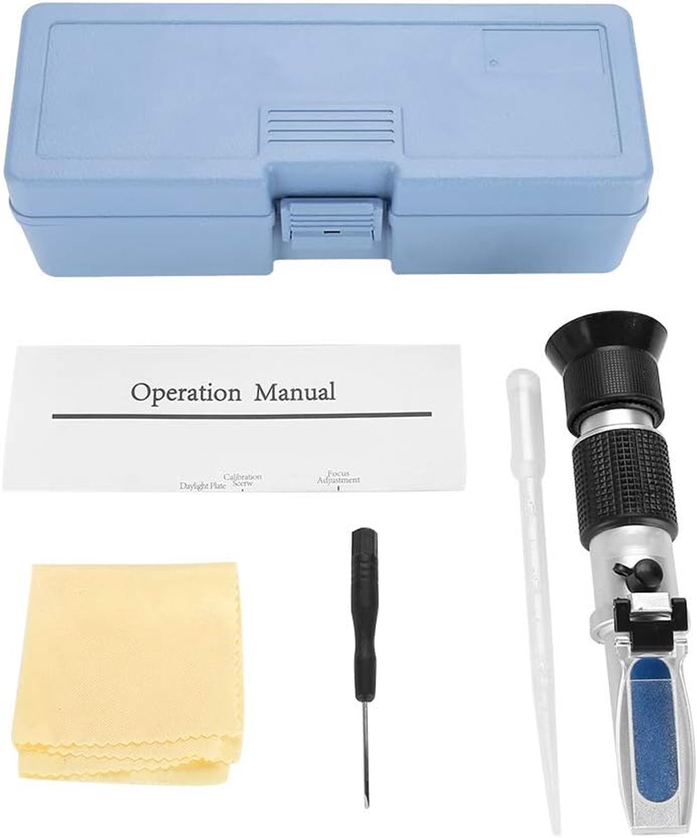 Saliniteit Refractometer, ATC Digitale 0-10% Zeewater Zoutgehalte Meter Aquarium Optica Refractometer Temperatuur