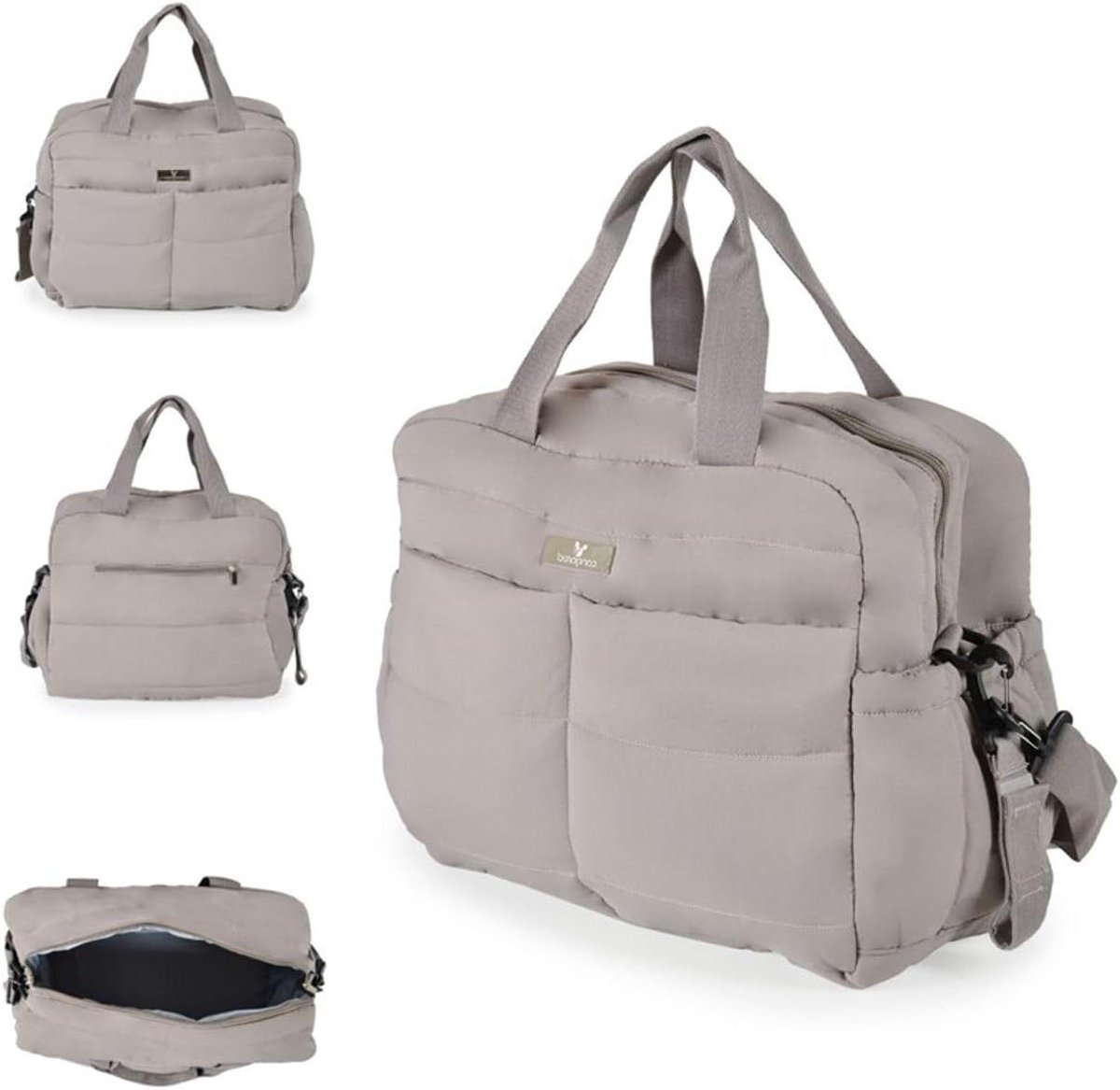 Luiertas met Aankleedkussen - Baby tas Verschoon tas - Babyverzorging Onderweg - Geïsoleerde Flessenvakken