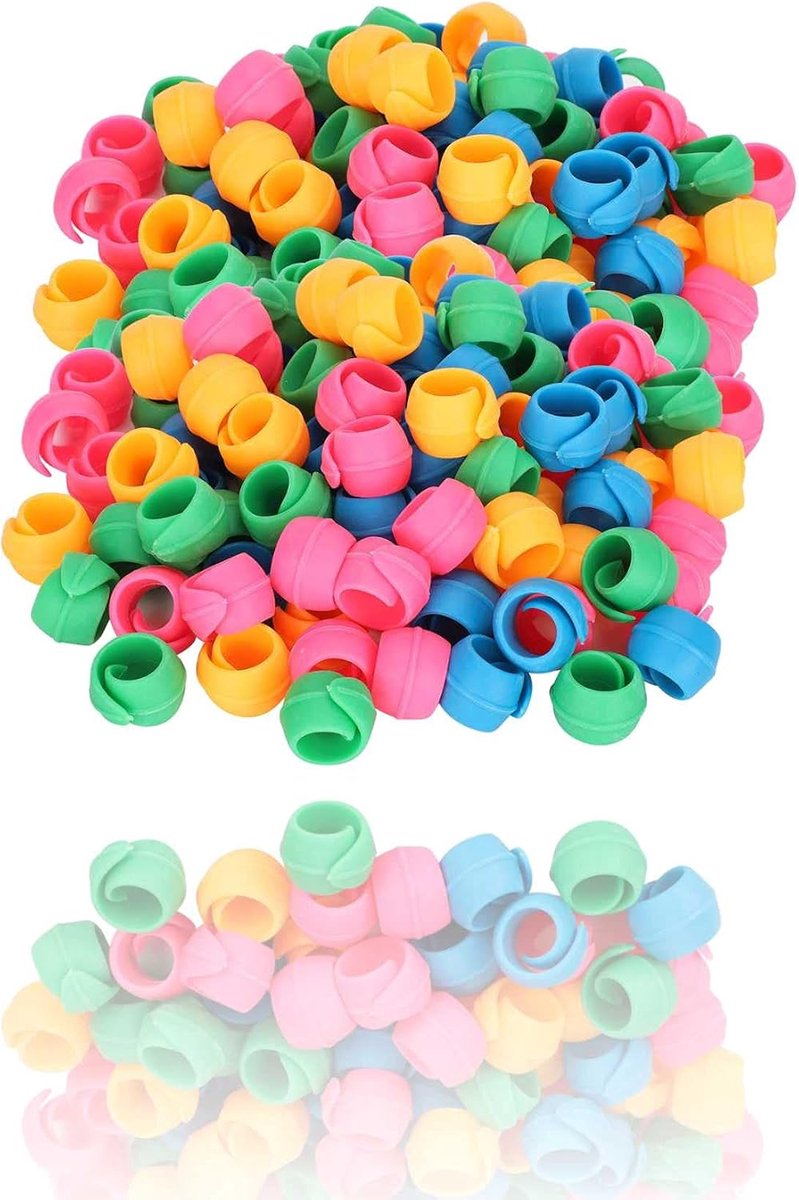 100 stuks klosdraadklemmen bobbin holders thread spools herbruikbaar