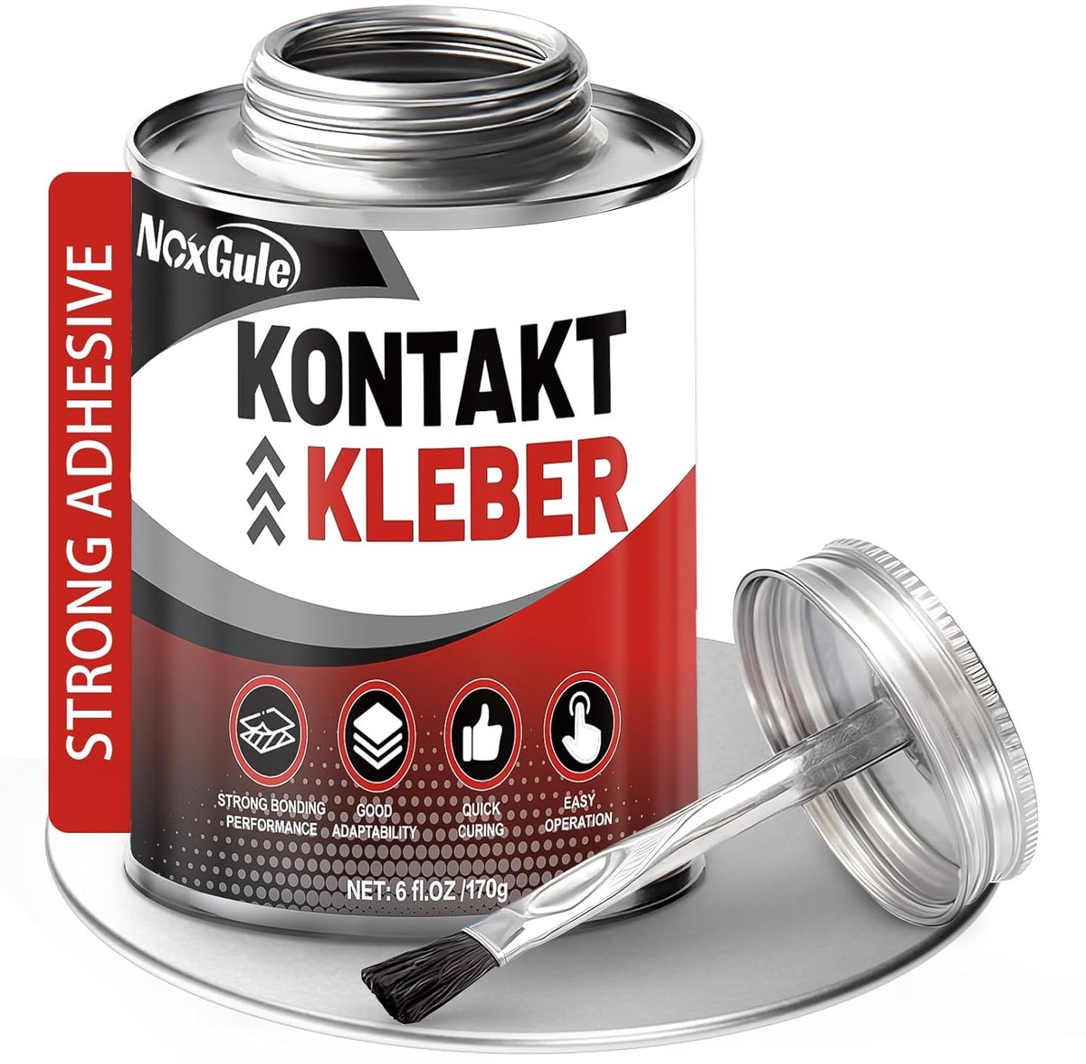 SnelShoppen - Contactlijm PVC Lijm Neopreen Waterdicht 170g - Sterke Hechtkracht voor Boot, Auto, Dak, Snel Droog, Transparant en Vochtbestendig
