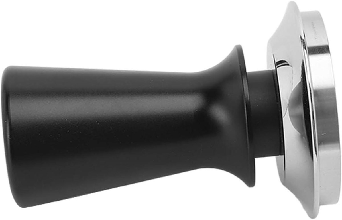 Koffie Tamper - Koffiedrukker Koffie - Barista Koffie Maken - Roestvrij Staal - 58 mm - Zwart