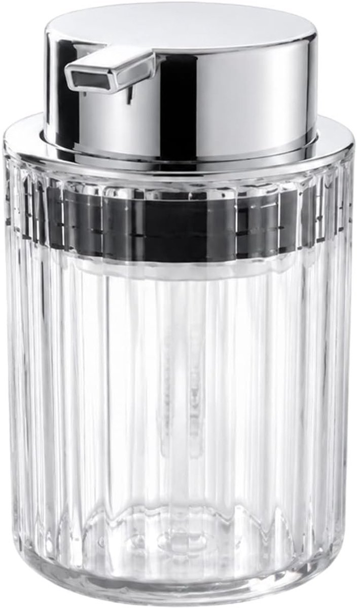 Zilveren schuimzeepdispenser voor badkamer en keuken - Handige en stijlvolle zeepdispenser met pomp voor schuimzeep