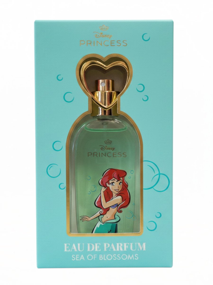 Disney Princess Ariel Sea of Blossoms Eau de Parfum voor Kinderen 50 ml