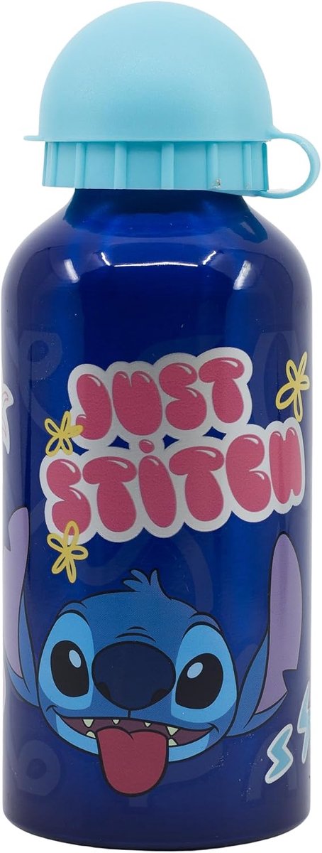 SnelShoppen - Kinderdrinkfles Aluminium 400 ml, Herbruikbaar, BPA Vrij, Ergonomische Tuit, Veilig en Comfortabel, Ideaal voor Kinderen, School, Sport