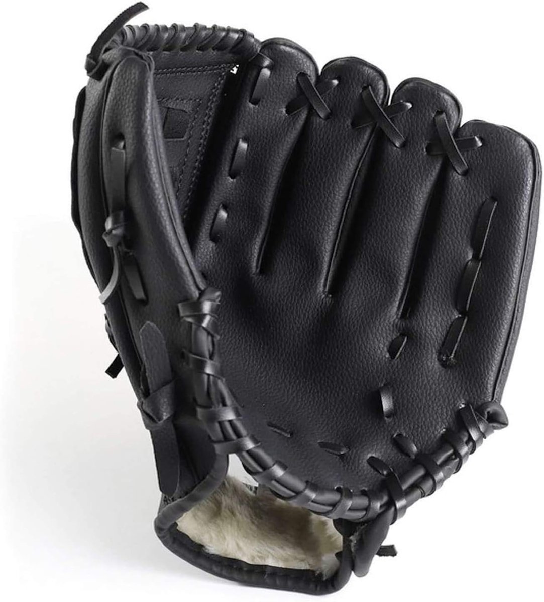 Sport Handschoen - Veldhandschoen Bal - Sport Training - Diepe Bal Pocket - 11.5 Inch - Zwart