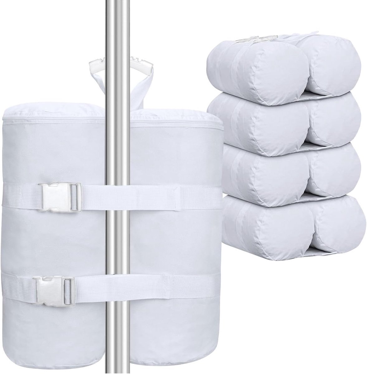 Zandzakken voor tenten 145kg - 1680D Oxford stof - set van 4 - voorkomt wegvliegen - ShopVlot