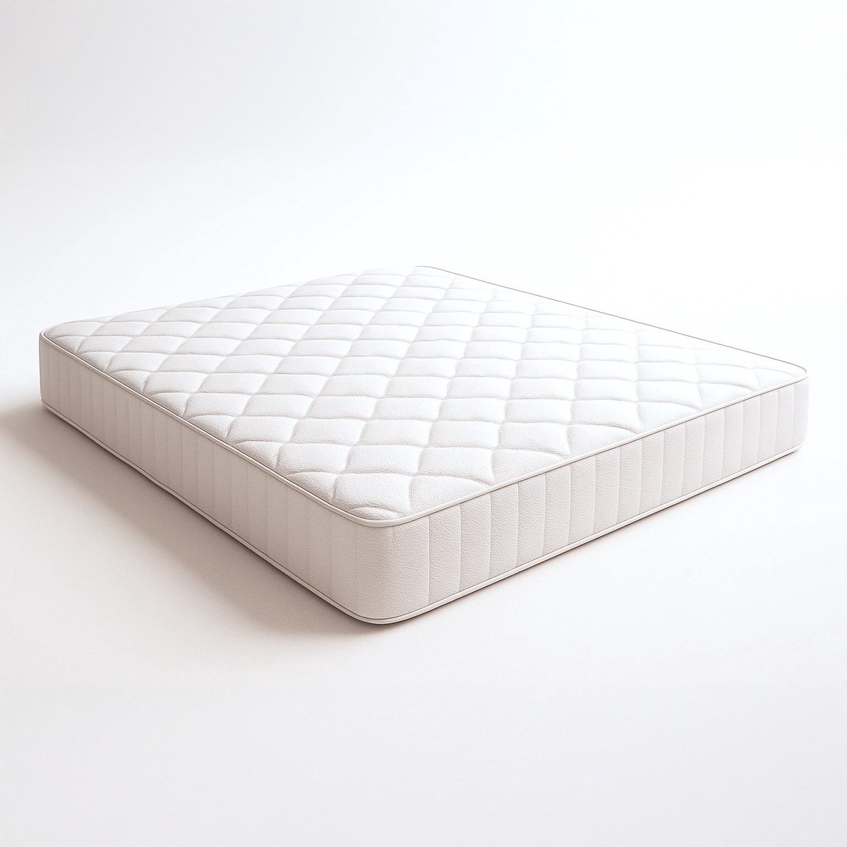 White Stone The White Stone Brandvertragende Matras 120x200 van Memory Foam Hoogte 20 cm | Orthopedisch | Hypoallergene en Antibacteriële Tijk | Gemaakt in Italië Bianco