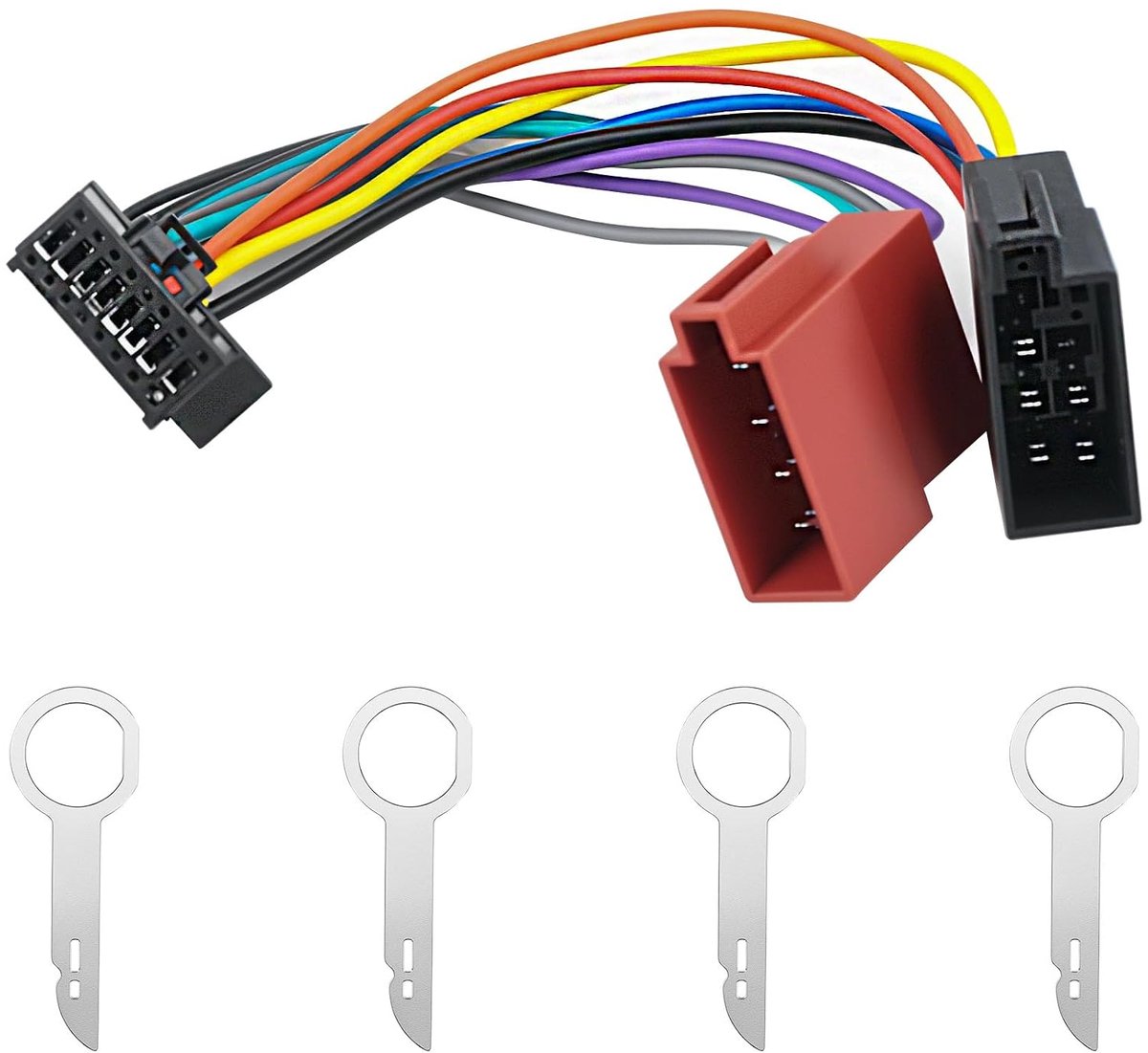 Radio Adapter Kabelboom 16-Polig voor Pioneer Autoradio | ISO Kabelboom voor Pioneer DEH DEH-P DEH-X AVH AVH-X AV MVH MVH-AV MVH-X FH-X AVIC AVIC-F AVIC-X AVIC-Z Radio Adapterkabel