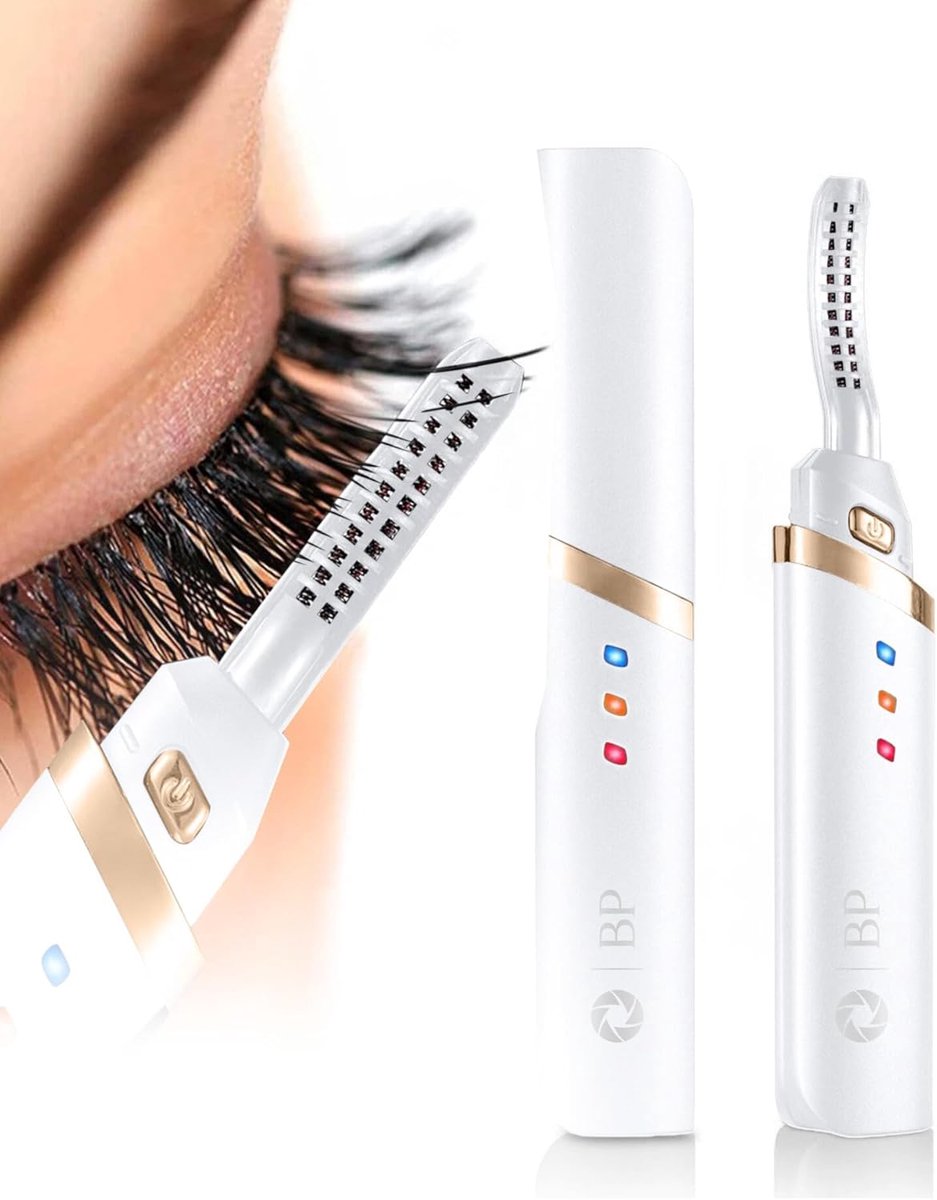 Wimperkruller elektrisch - 3 temperatuurinstellingen - USB oplaadbaar - Professionele wimperlift thuis - SnelShoppen