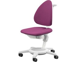 Moll Maximo Kinderbureaustoel - Ergonomische Kinderbureaustoel - Met Verstelbare Zitting En Rugleuning - Groeit Mee Van 110 Tot 185 cm - Draaistoel, ideaal voor schoolkinderen - duurzaam & hoogwaardig
