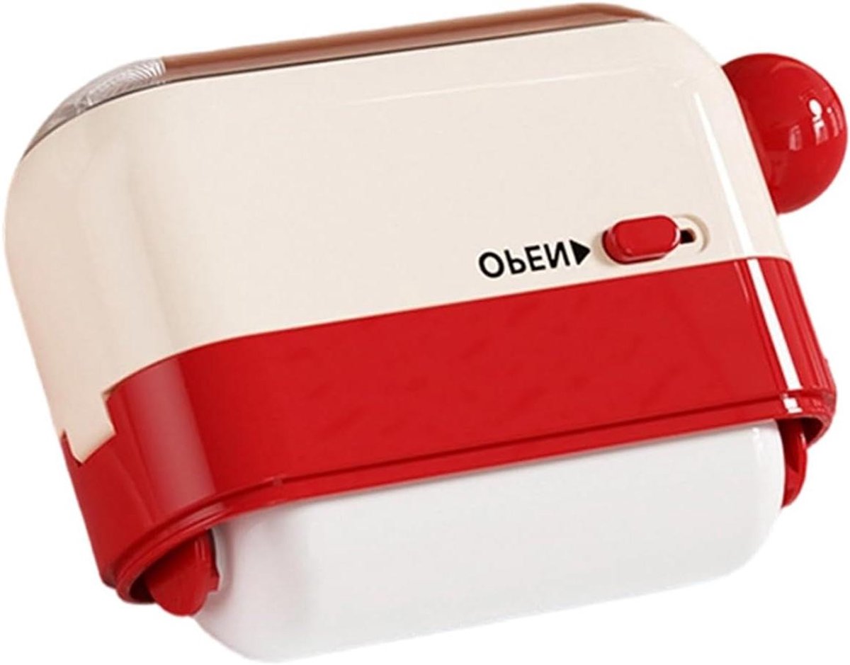 Pluisroller - Haarroller Kledingroller - Dierenharen Verwijderen - Herbruikbaar Wasbaar - 143 x 98 cm - Rood